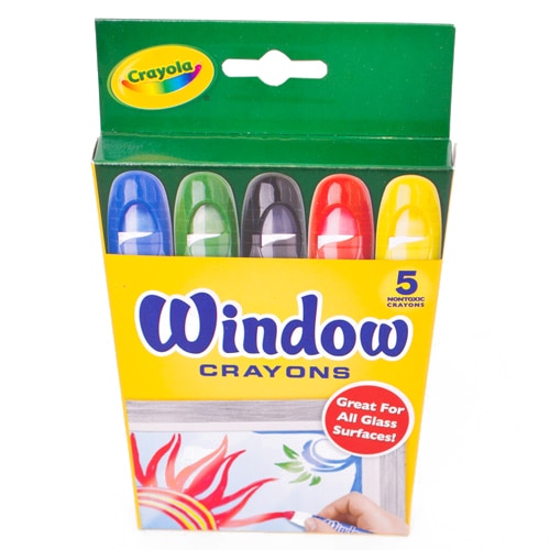 Crayola, Window, Crayon, 5 Color, Set